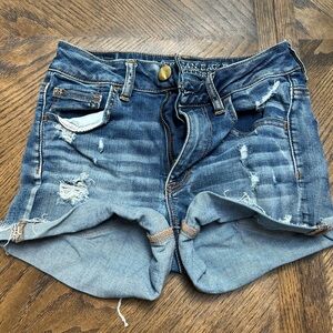 American eagle jean shorts